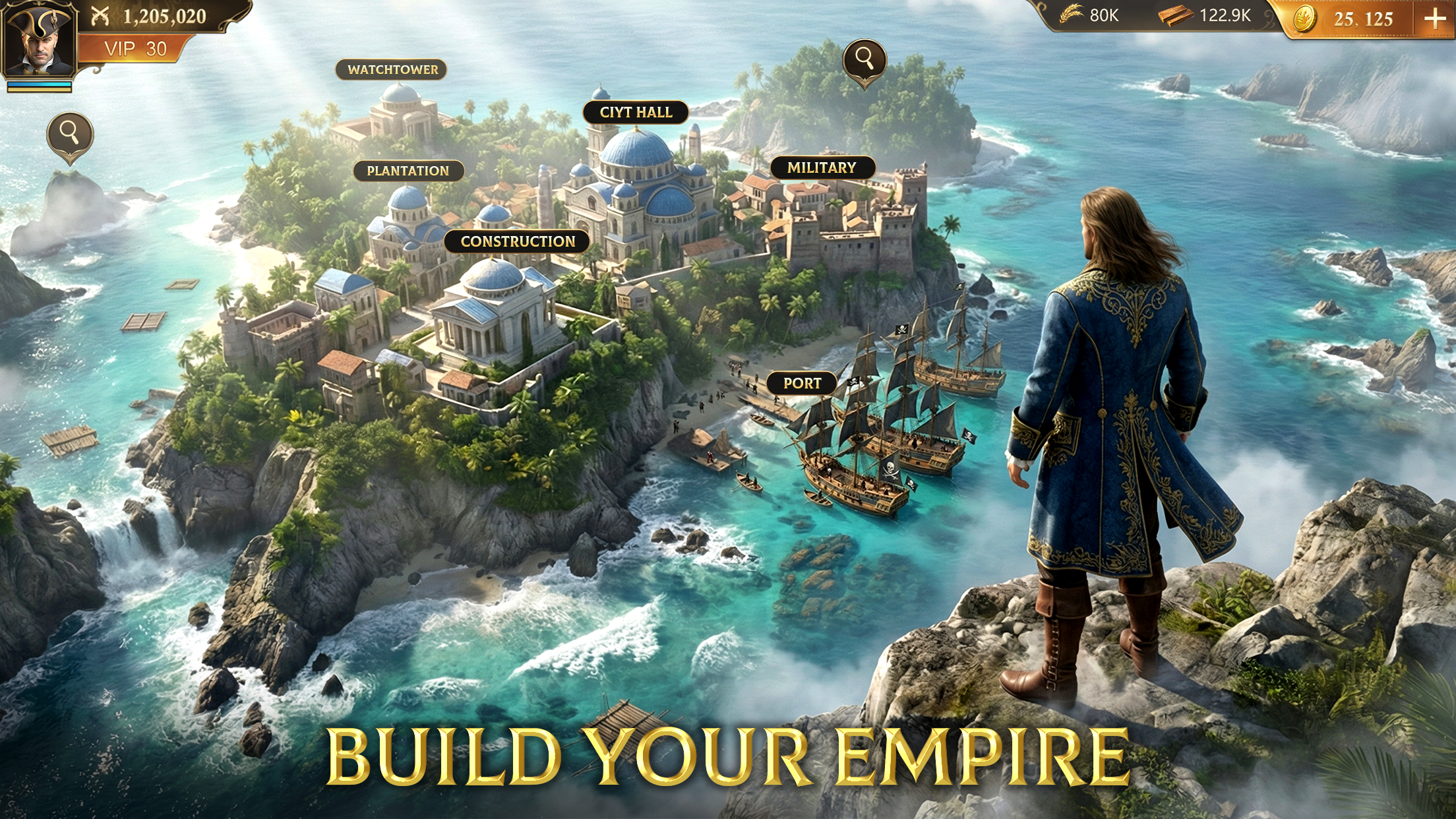 اسکرین شات 6 بازی Guns of Glory: Lost Island