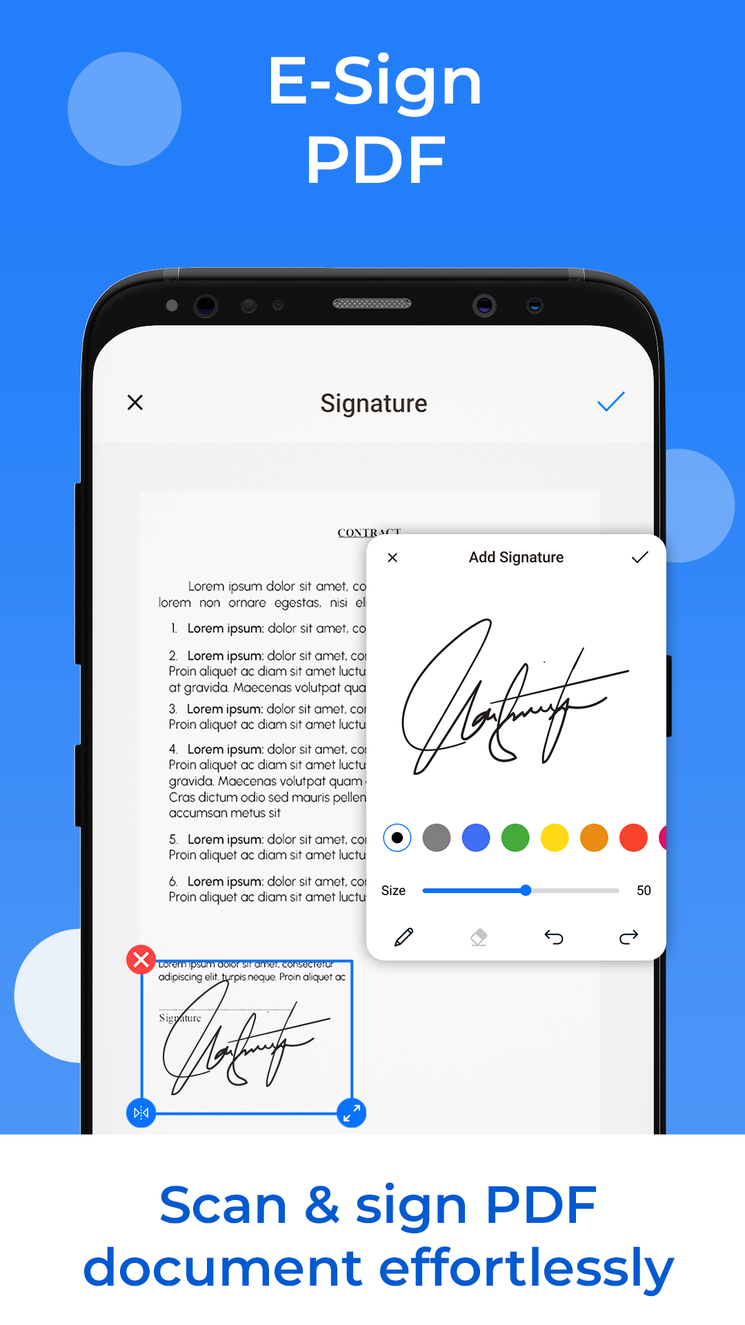 اسکرین شات 4 برنامه DS Scanner: PDF & ID Scanner