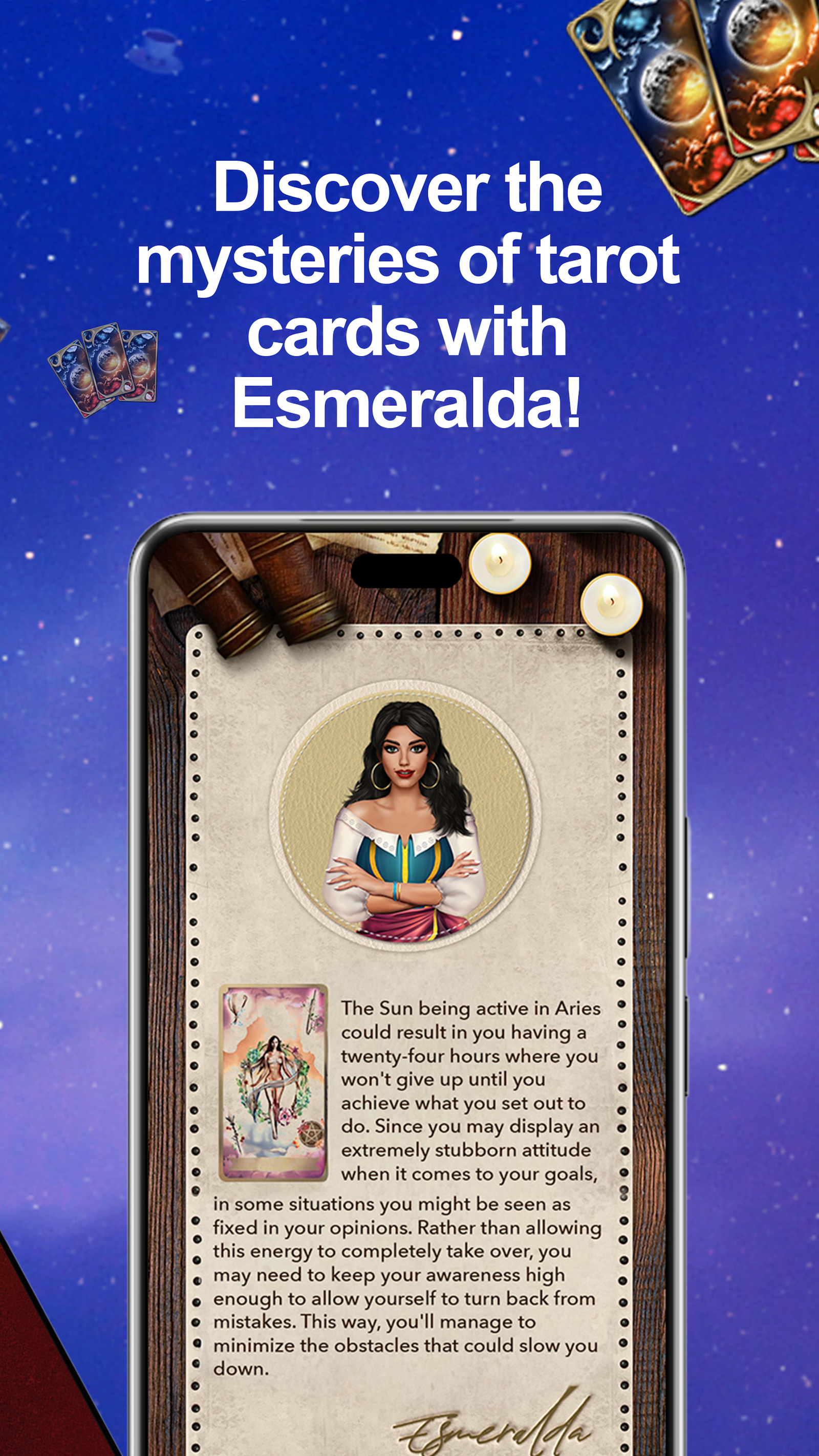 اسکرین شات 2 برنامه Kaave: Tarot, Angel, Horoscope