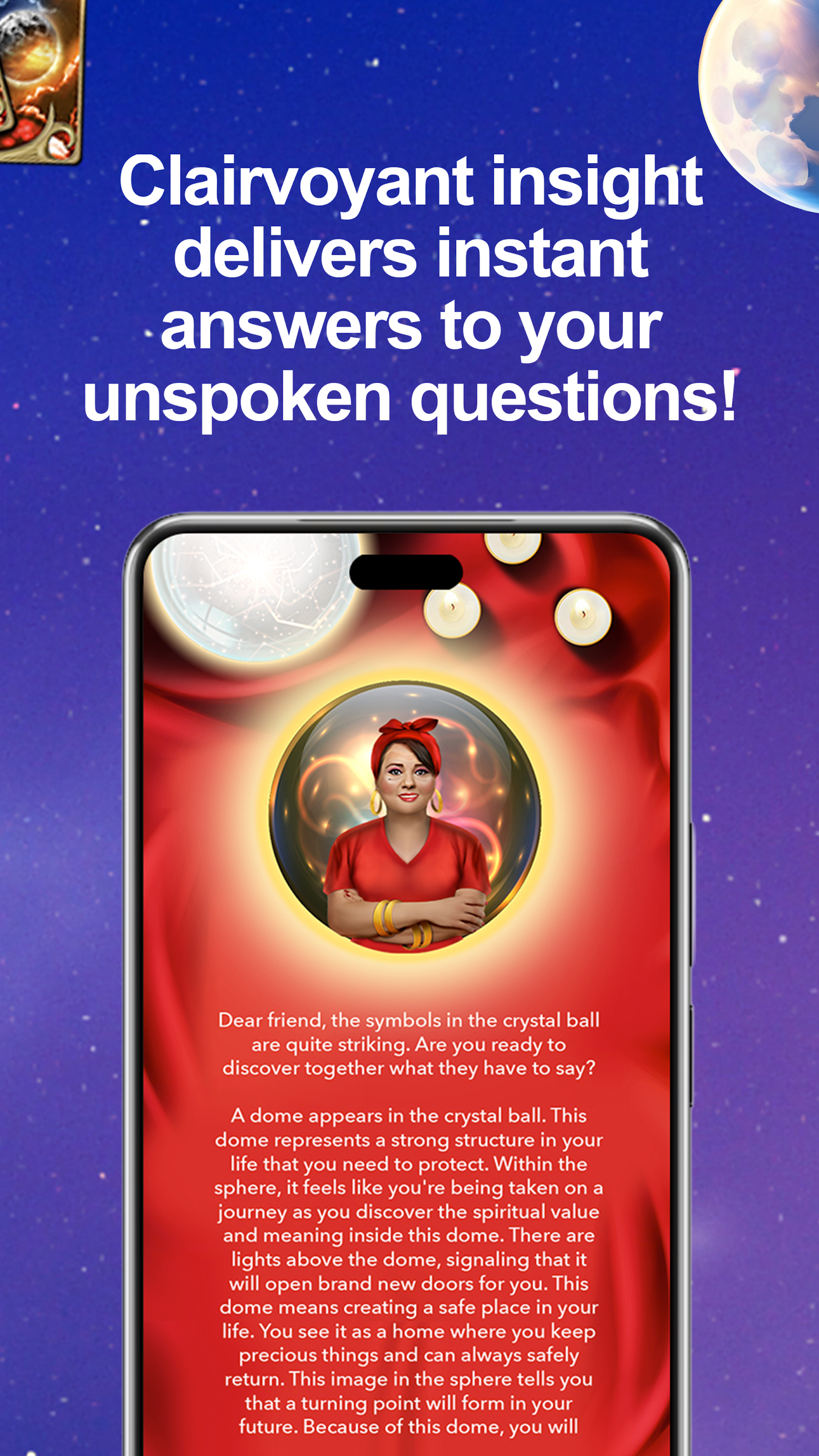 اسکرین شات 3 برنامه Kaave: Tarot, Angel, Horoscope