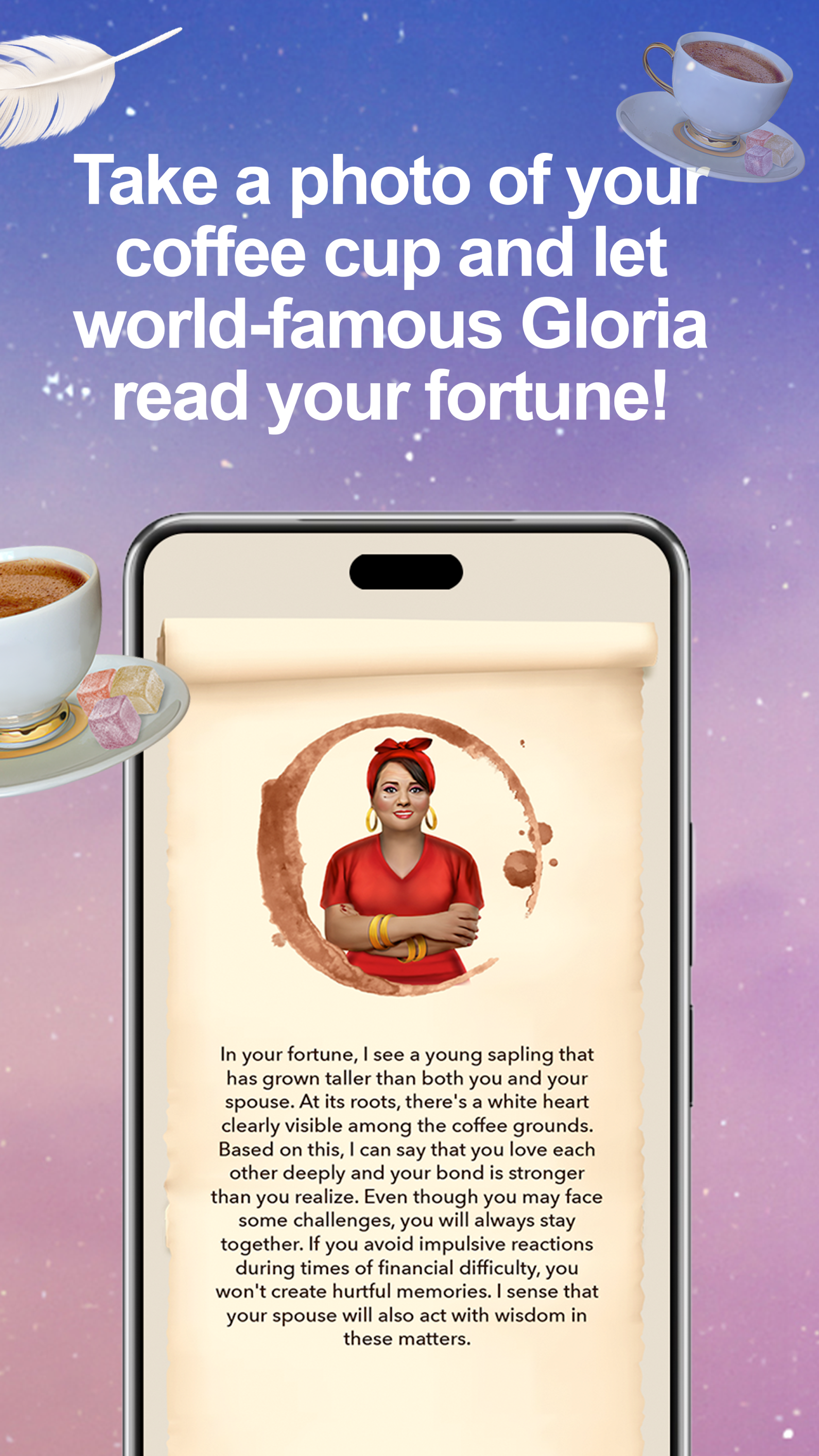 اسکرین شات 7 برنامه Kaave: Tarot, Angel, Horoscope