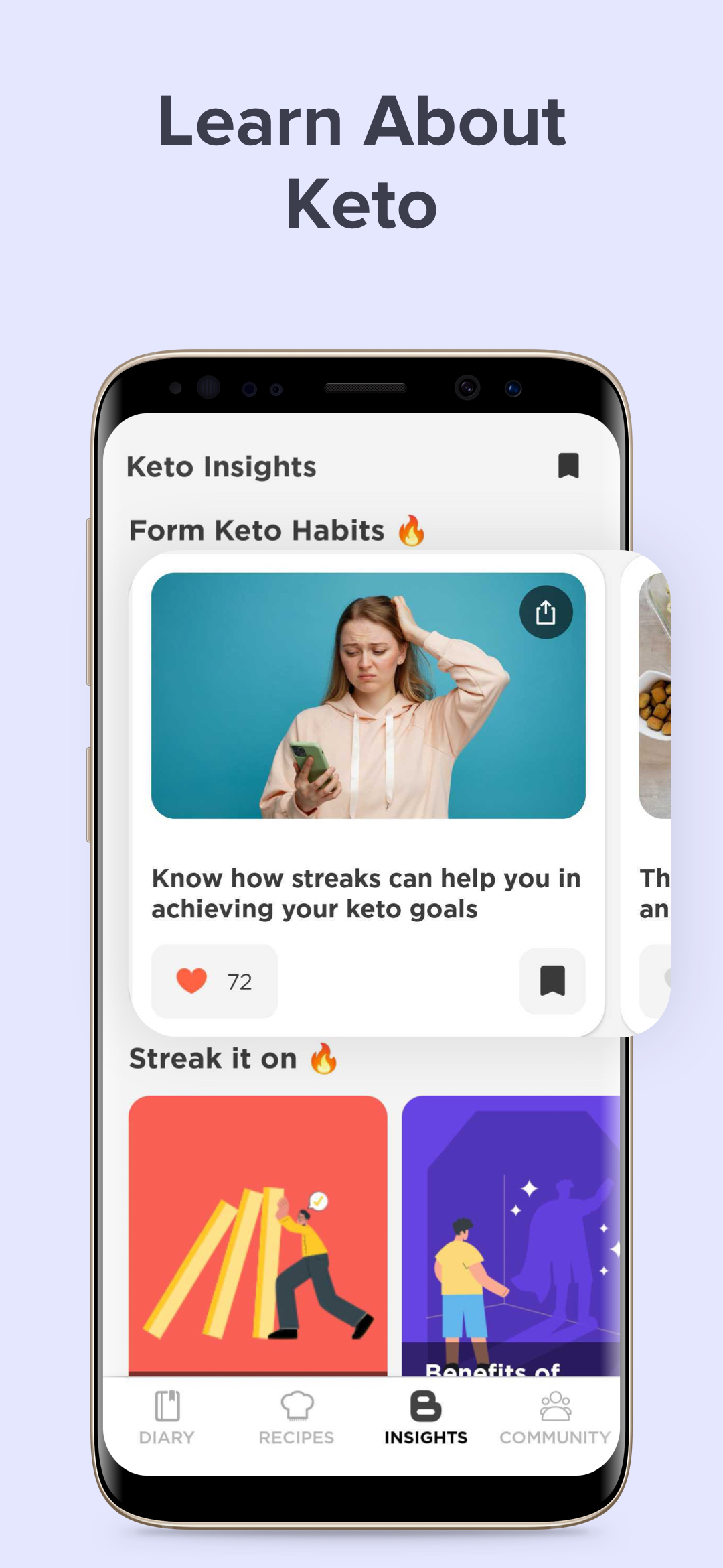 اسکرین شات 8 برنامه Keto Manager: Low Carb Diet