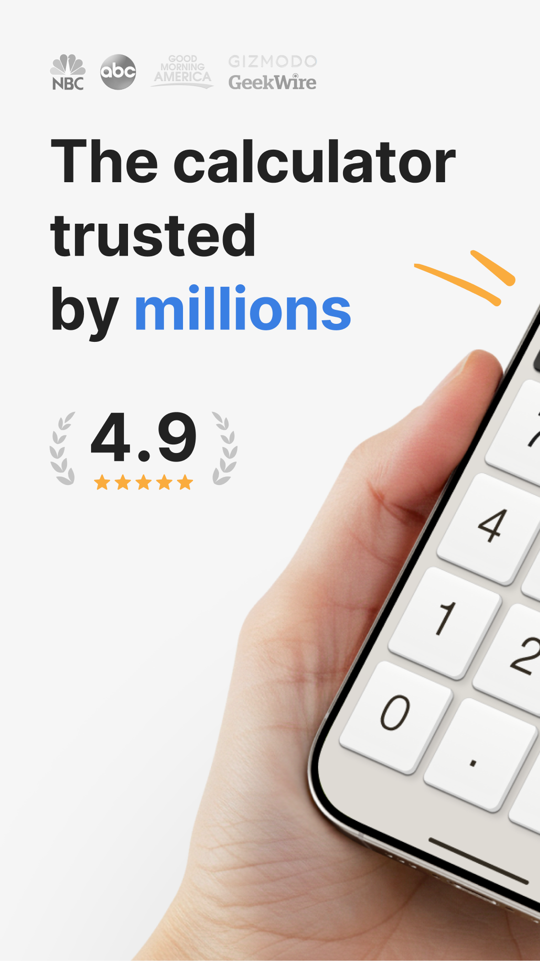 اسکرین شات 1 برنامه ماشین حساب - Calculator Plus