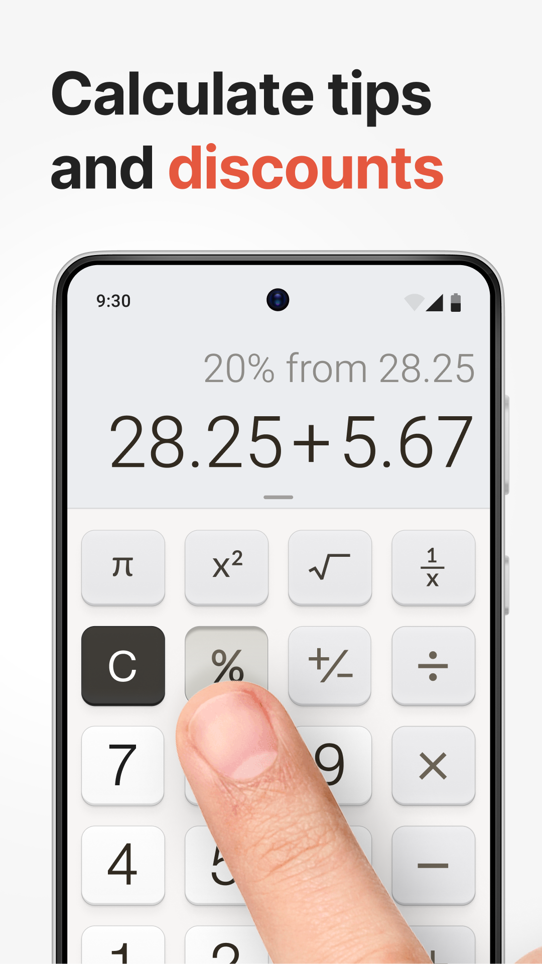 اسکرین شات 7 برنامه Calculator Plus with History
