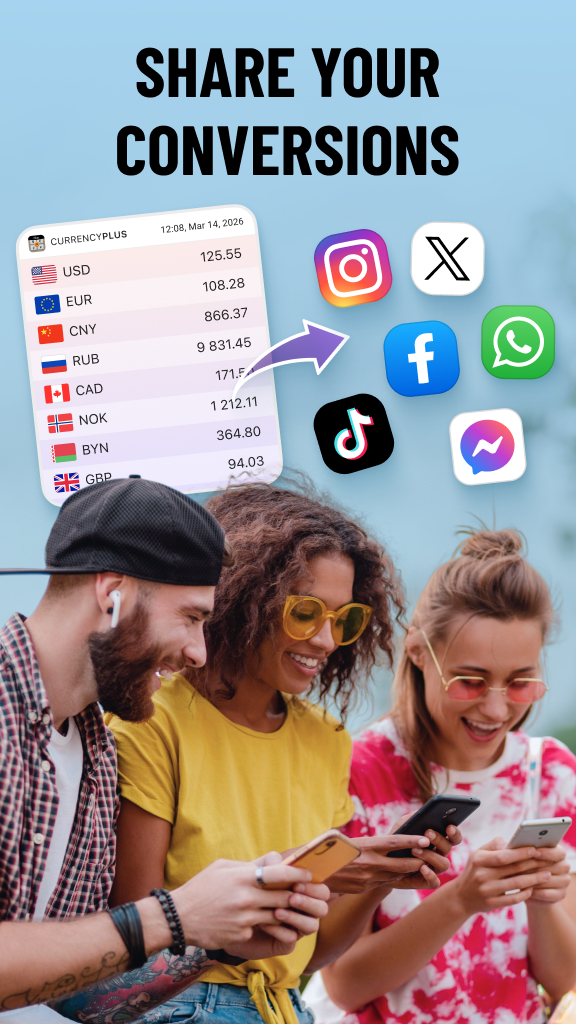 اسکرین شات 4 برنامه Currency Converter Plus Rates