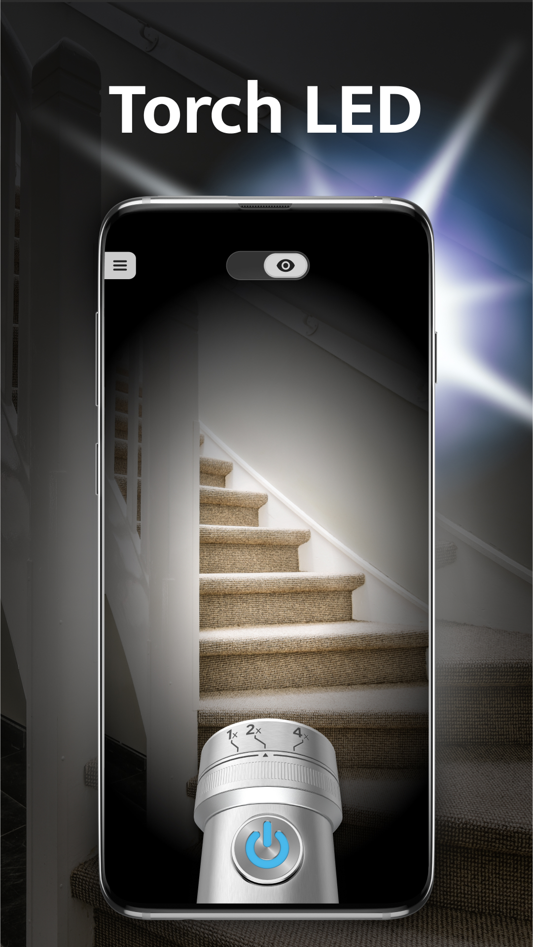 اسکرین شات 5 برنامه Flashlight Plus: Bright Light