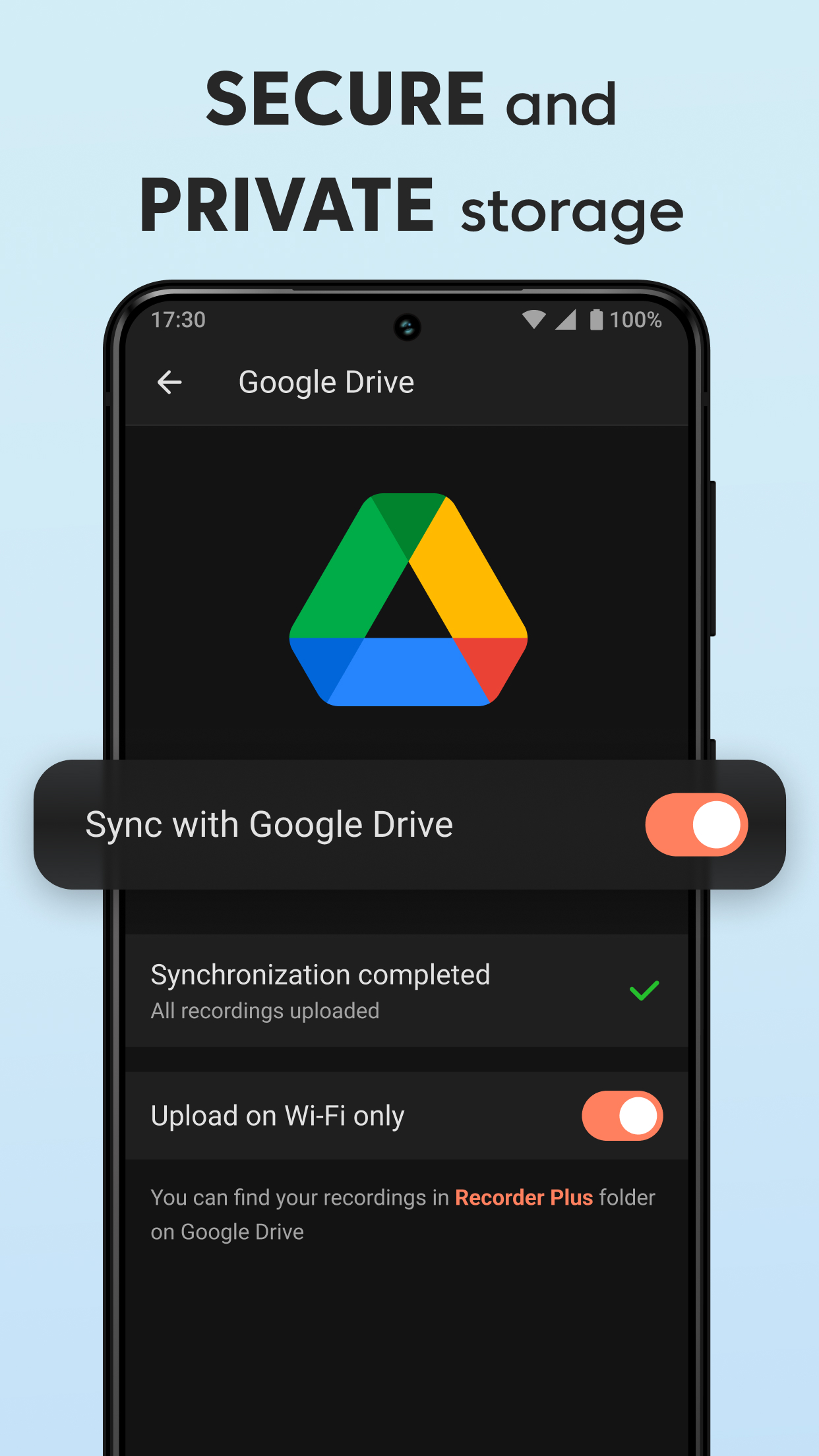اسکرین شات 5 برنامه Voice Recorder - Record Audio