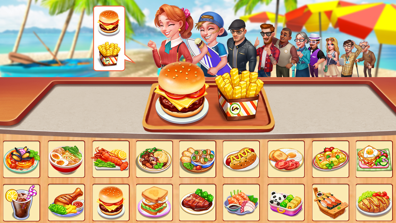 اسکرین شات 2 بازی Cooking Home: Restaurant Game