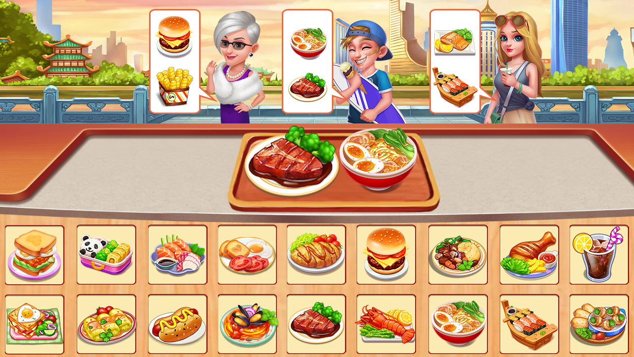 اسکرین شات 1 بازی Cooking Home: Restaurant Game