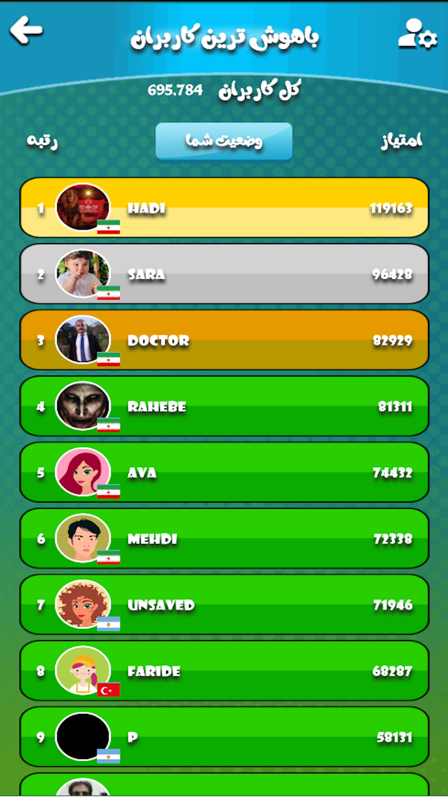 اسکرین شات 4 بازی ‏منچولی(منچ آنلاین دوست جدید پیداکن)