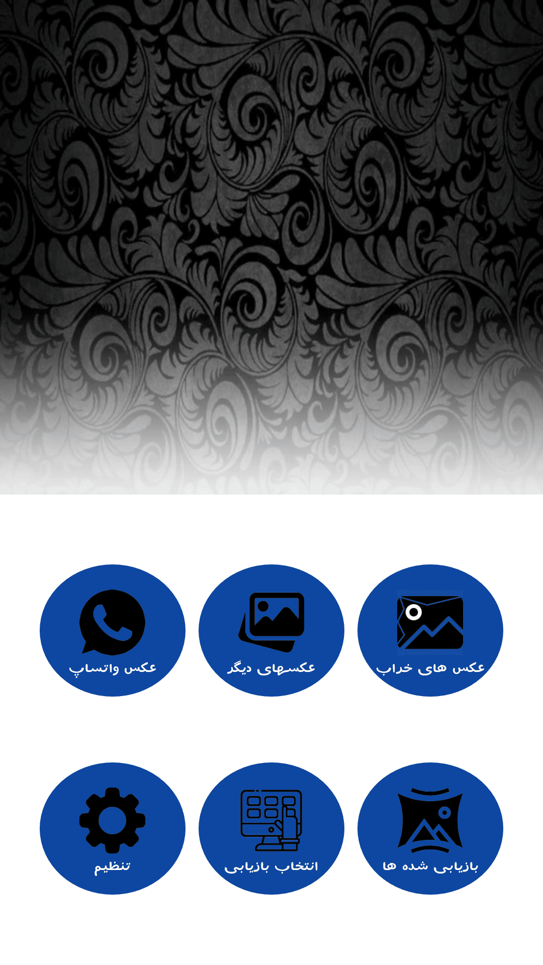 اسکرین شات 2 برنامه بازیابی عکس حرفه ای