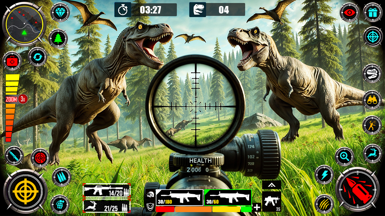 اسکرین شات 2 بازی Wild Dino Family Life Sim