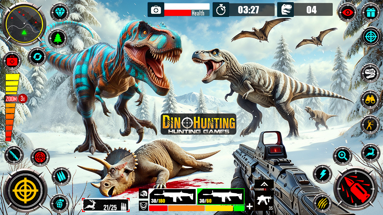 اسکرین شات 3 بازی Wild Dino Family Life Sim