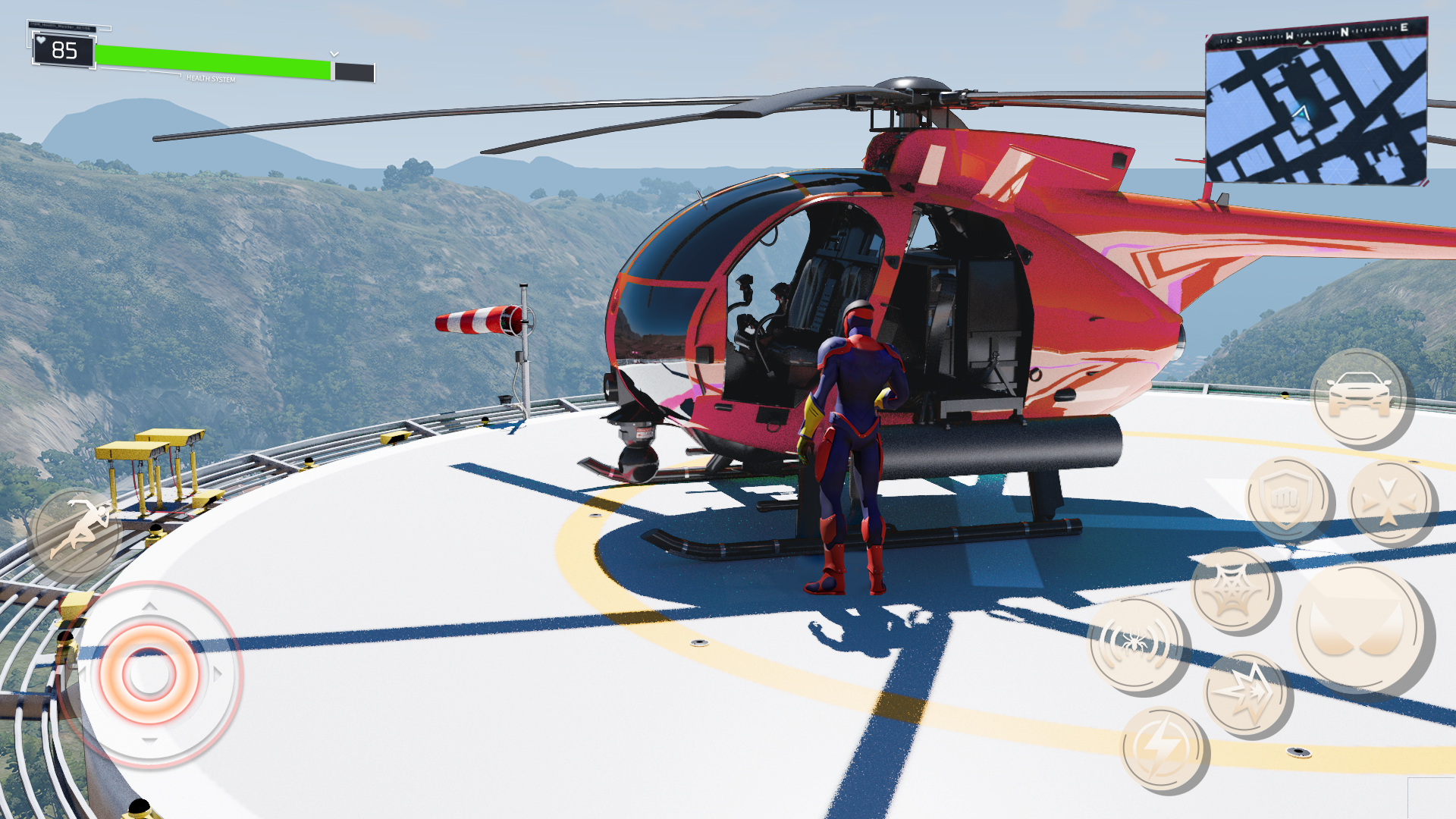 اسکرین شات 3 بازی Hero Rope: City Battle