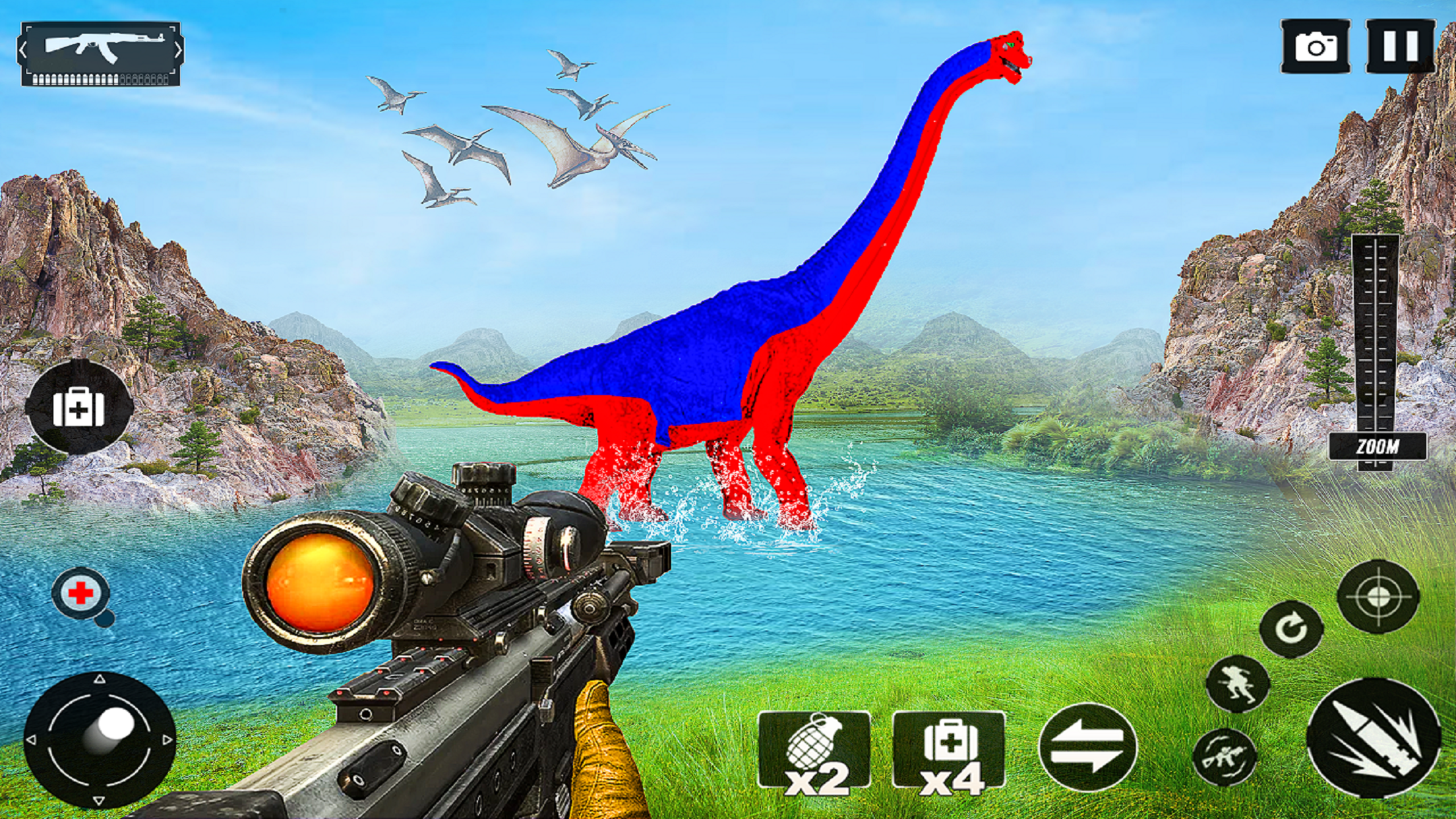 اسکرین شات 6 بازی Dino Hunter 3D Shooting Games