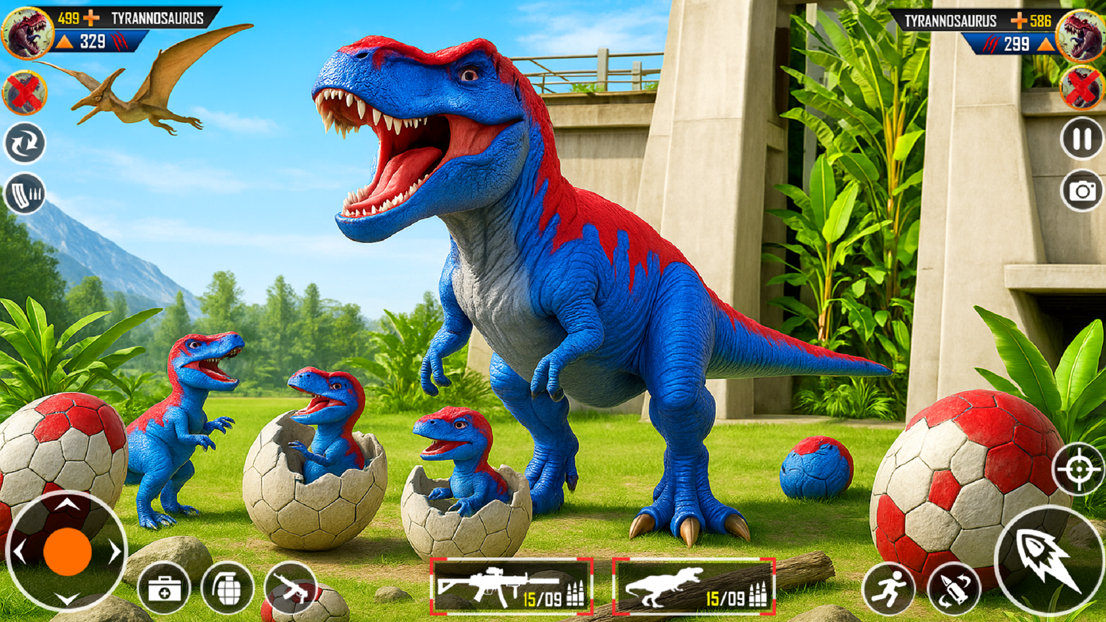 اسکرین شات 2 بازی Dinosaur Family Fun Simulator