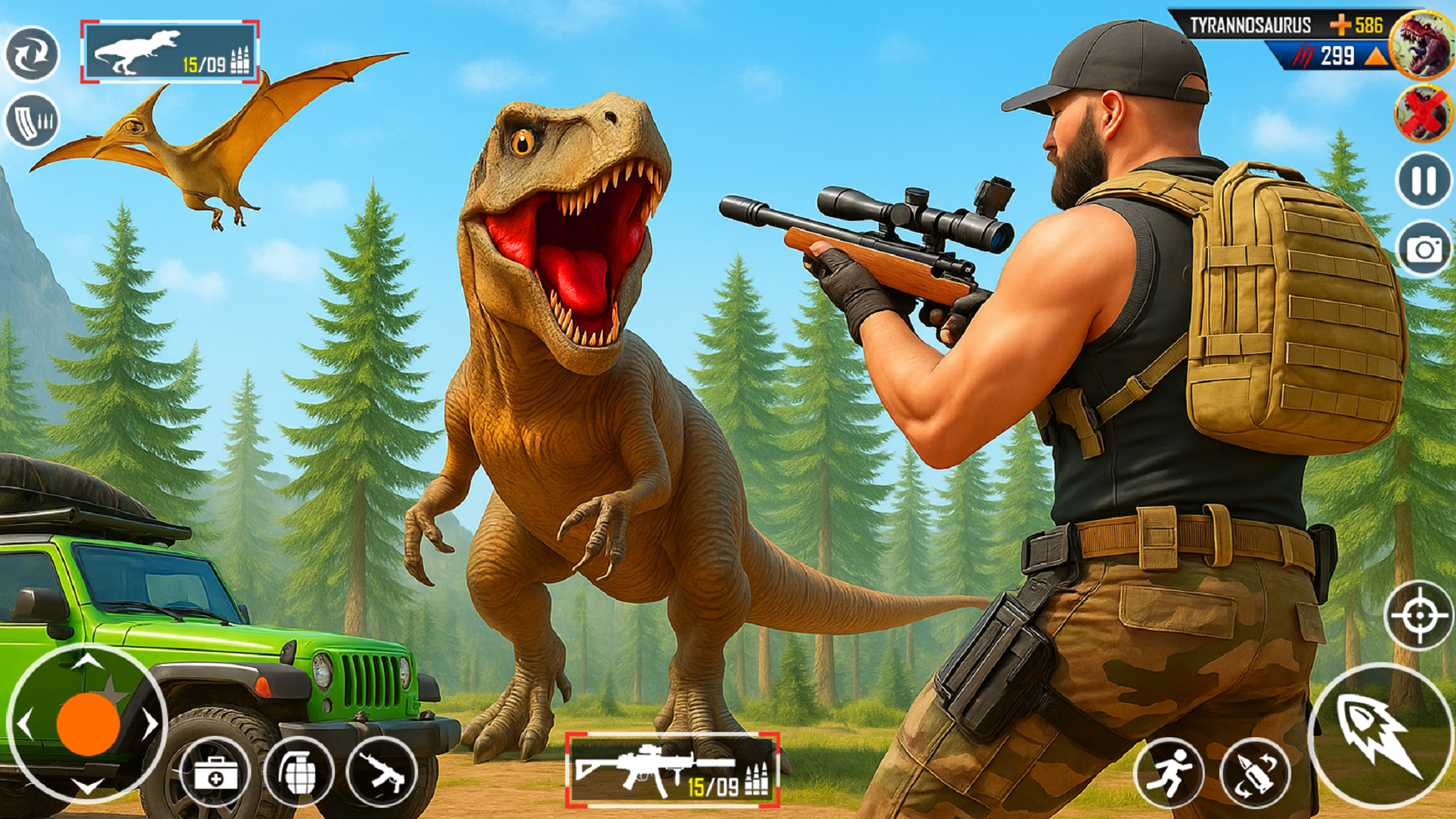 اسکرین شات 8 بازی Dinosaur Family Fun Simulator