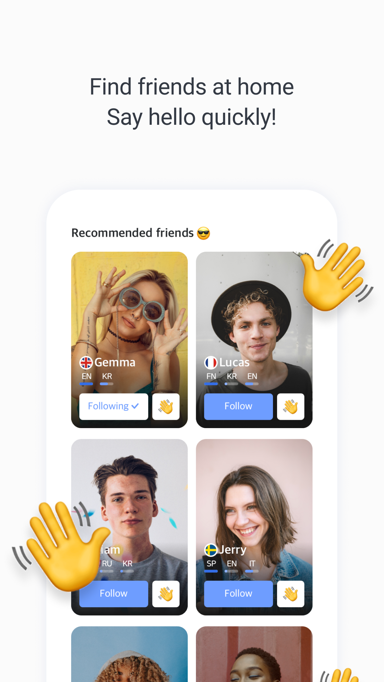 اسکرین شات 4 برنامه K-Friends - Make Korean Friend