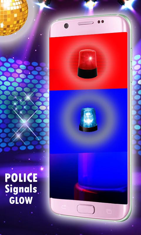 اسکرین شات 4 برنامه Disco lights-Blink Flashlight