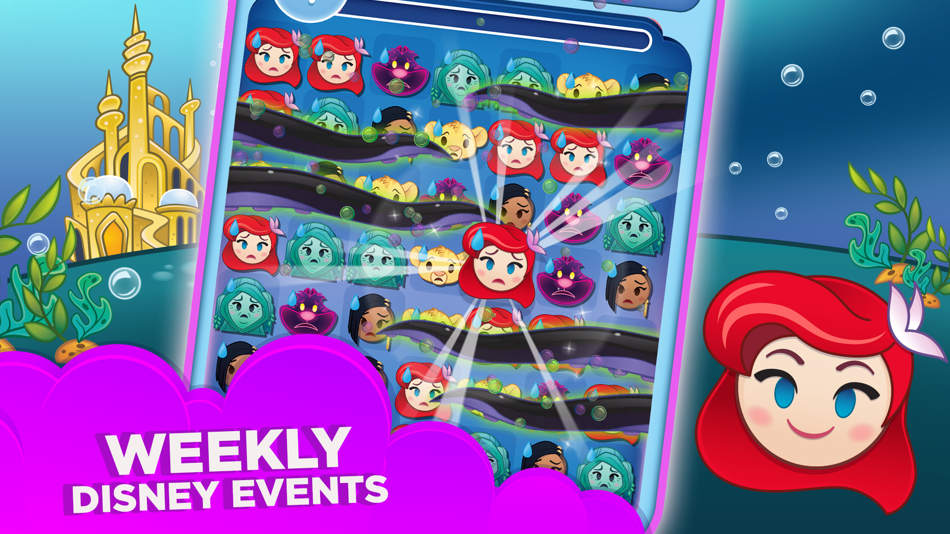 اسکرین شات 5 بازی Disney Emoji Blitz Game
