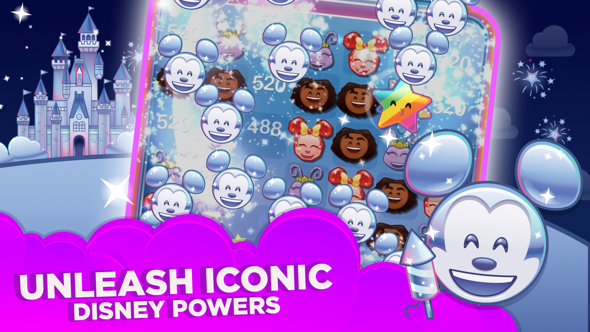اسکرین شات 4 بازی Disney Emoji Blitz Game
