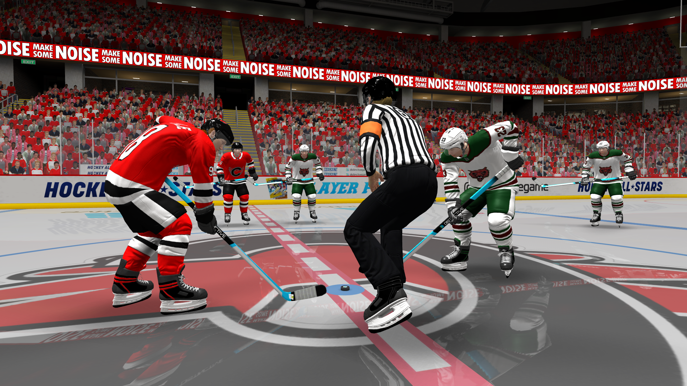اسکرین شات 4 بازی Hockey All Stars 24