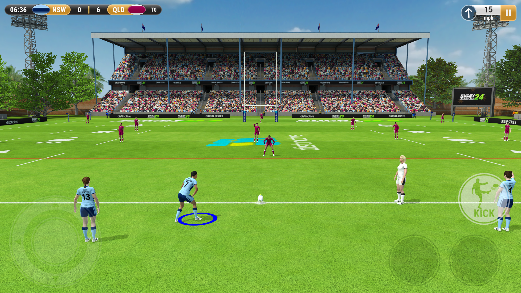 اسکرین شات 2 بازی Rugby League 24
