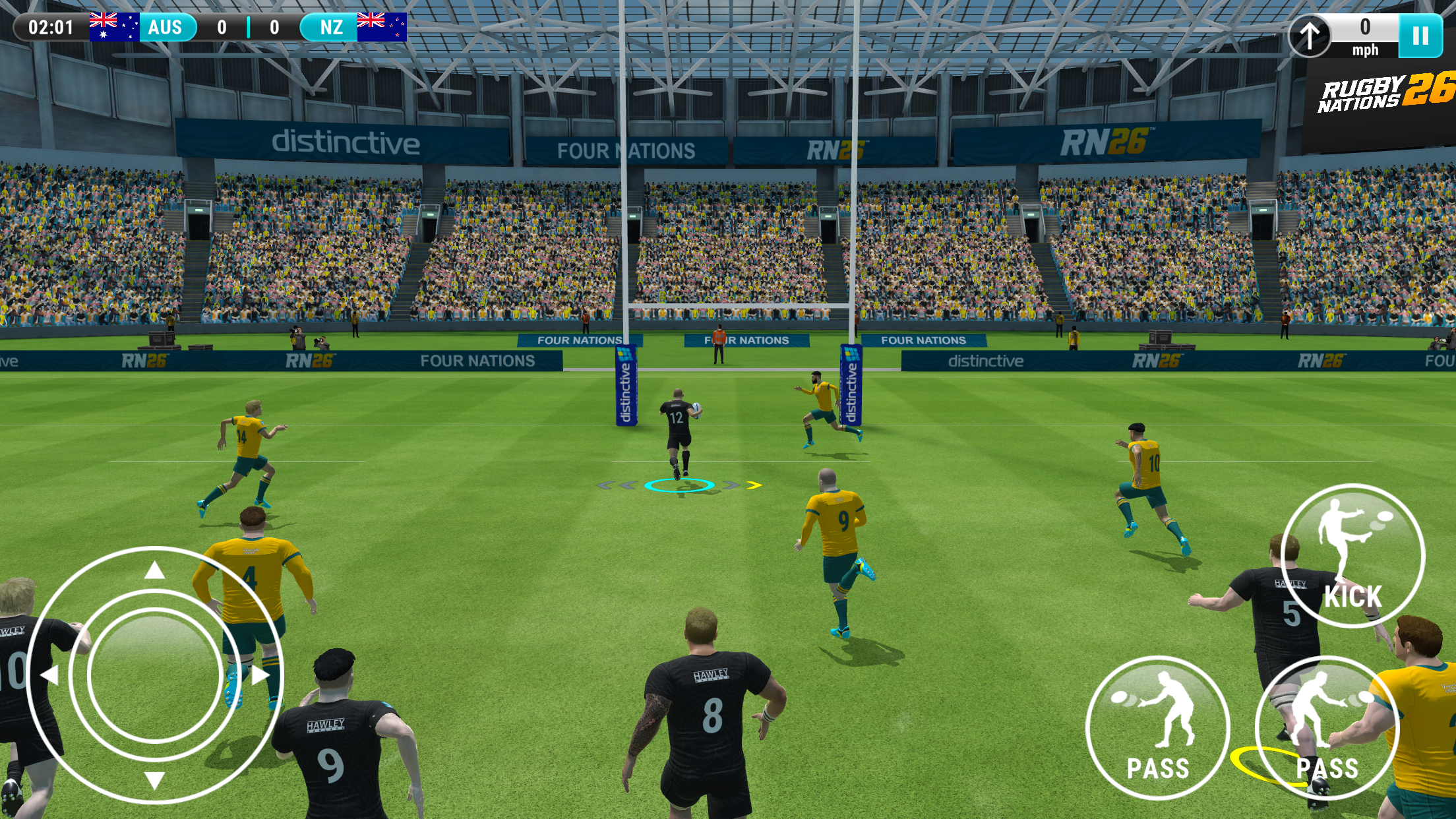 اسکرین شات 2 بازی Rugby Nations 26