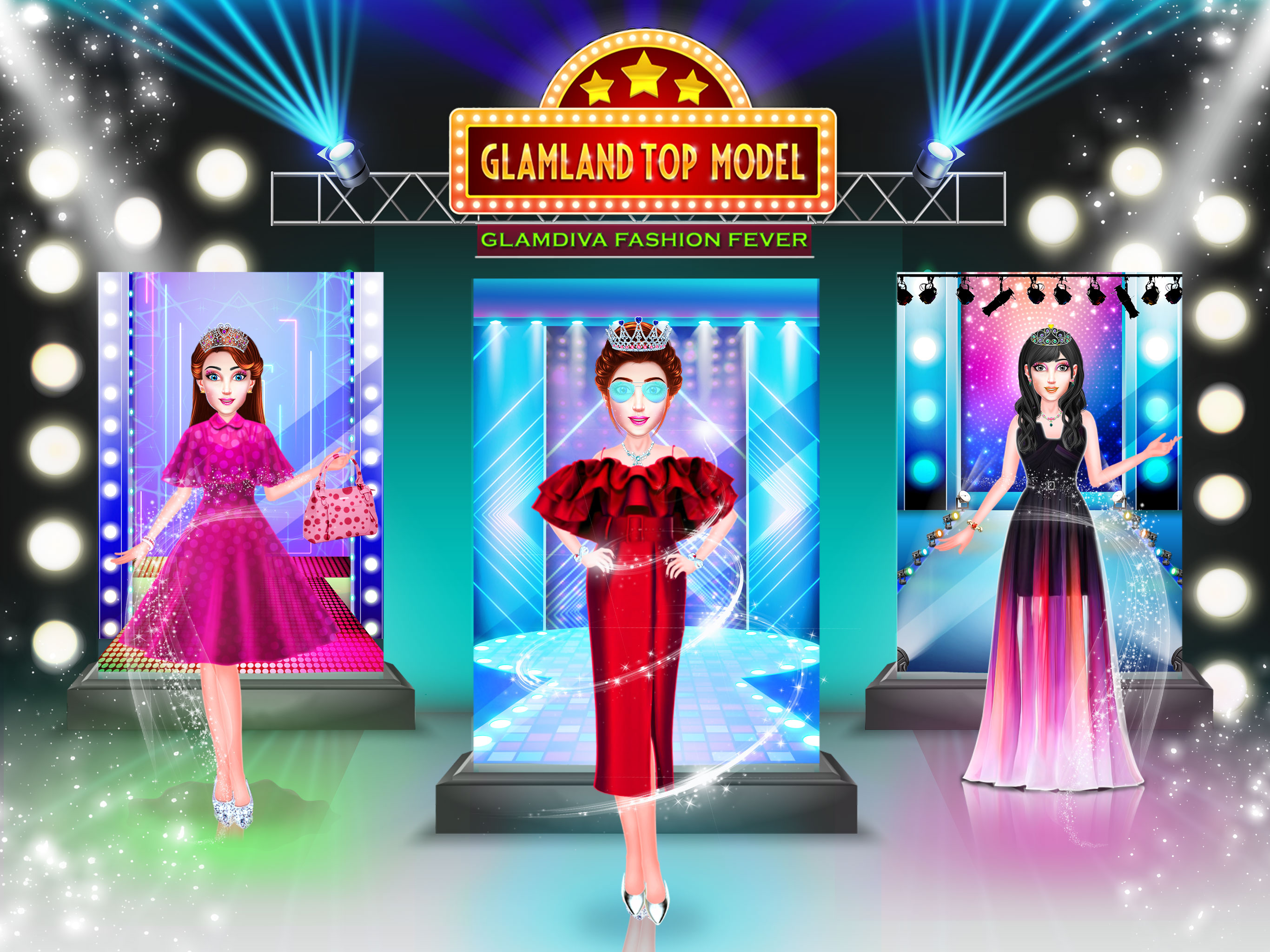 اسکرین شات 2 برنامه Super Stylist Fashion Salon