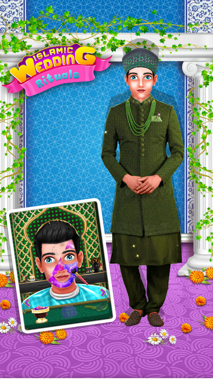 اسکرین شات 6 بازی Hijab Wedding Makeup -Dress up