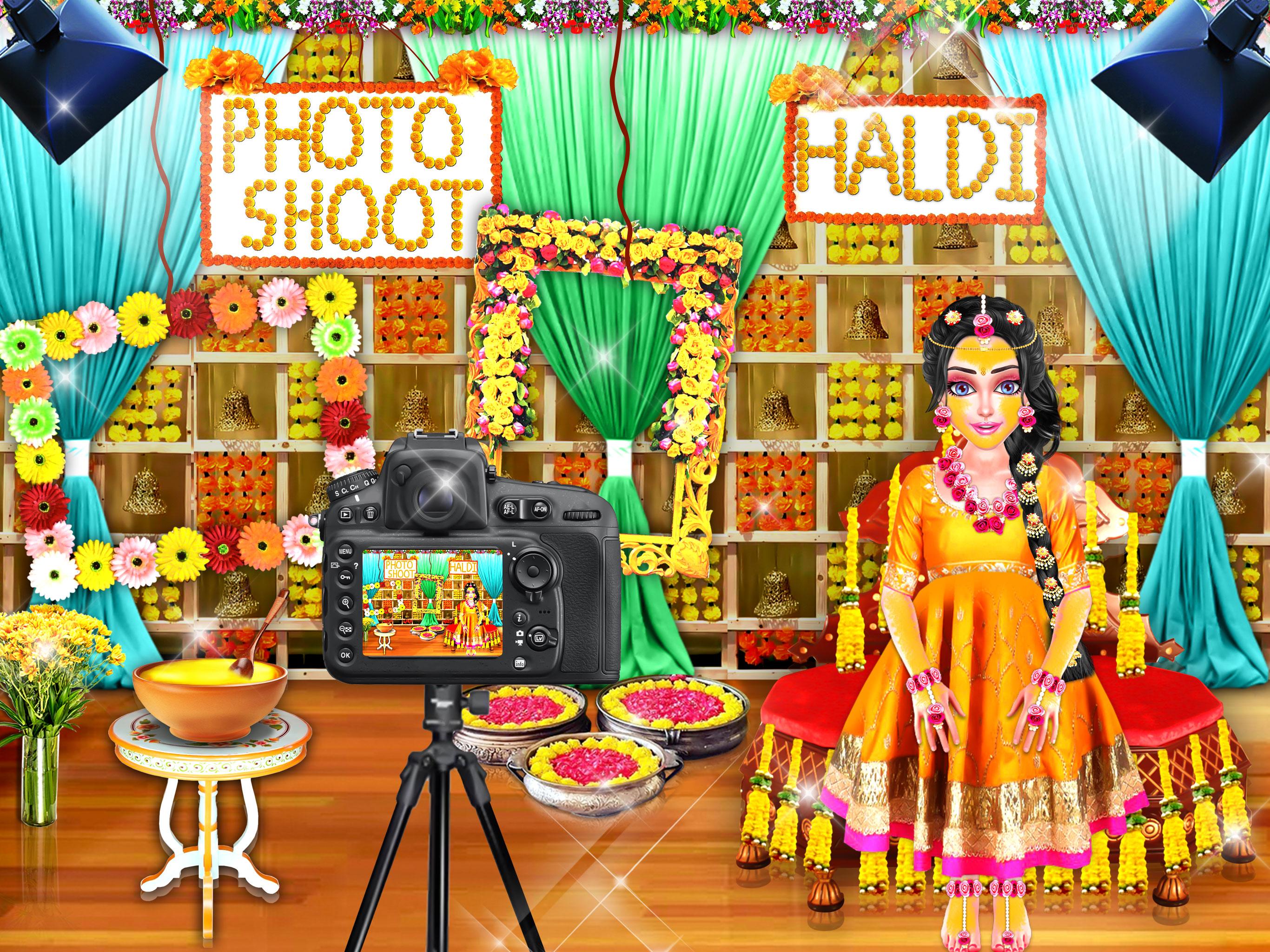 اسکرین شات 4 برنامه South Indian Wedding Games