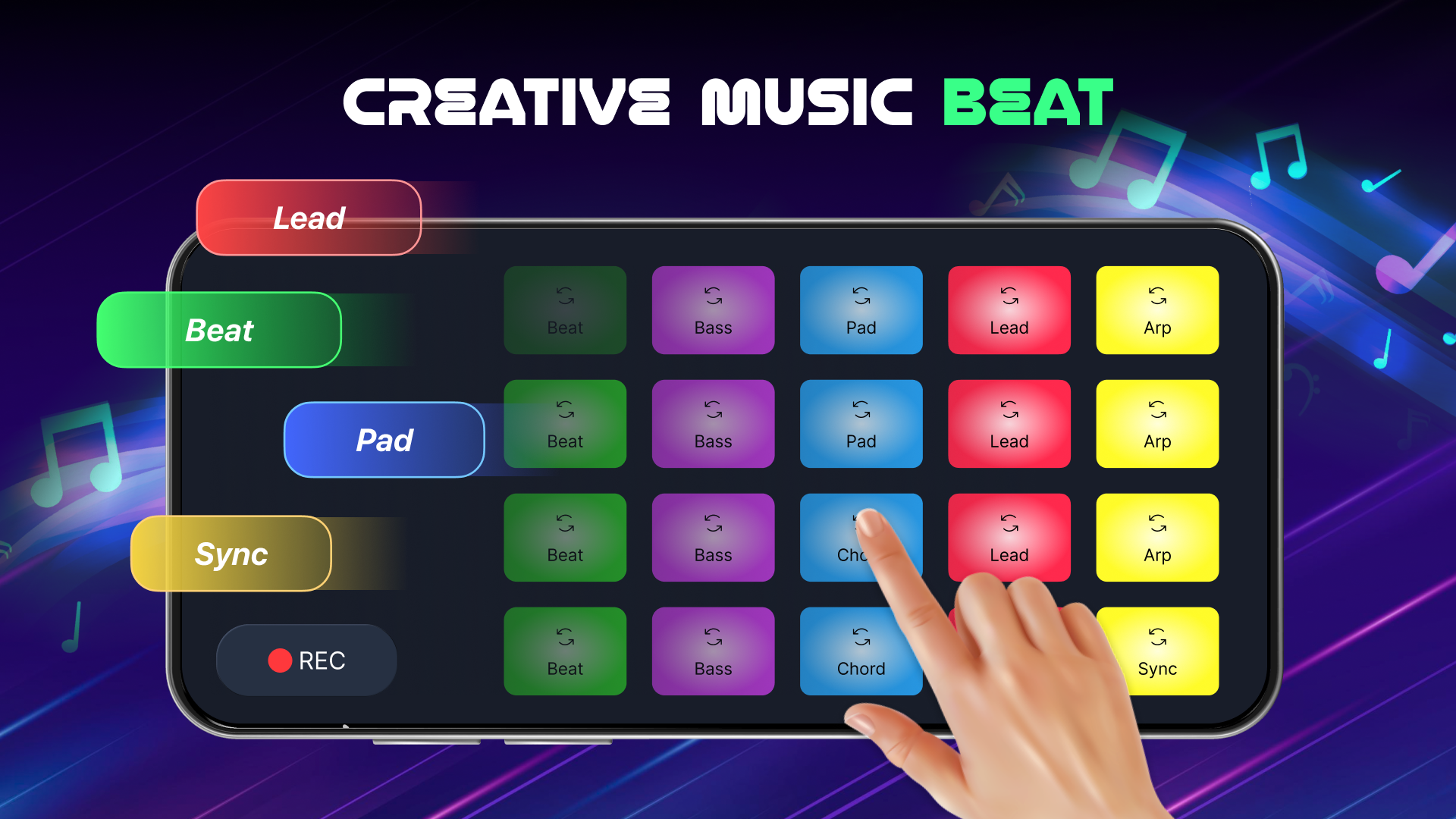 اسکرین شات 4 برنامه DJ Music Mixer - DJ Mix Studio
