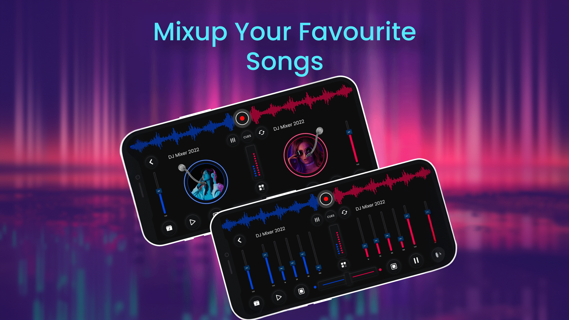 اسکرین شات 1 برنامه DJ Music Mixer - 3D DJ Remix