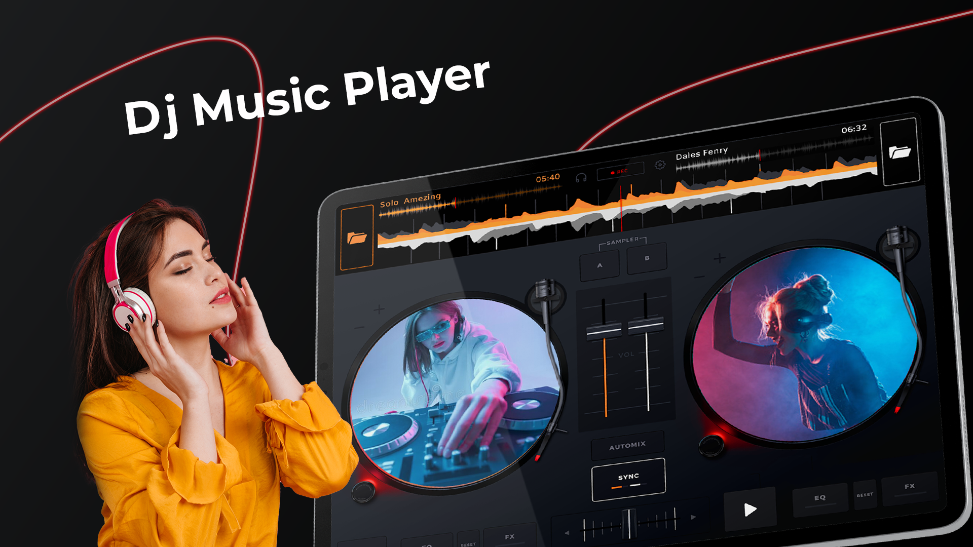 اسکرین شات 6 برنامه DJ Mixer Studio - DJ Mix Music