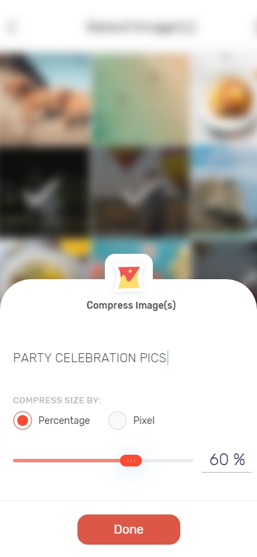 اسکرین شات 4 برنامه Image Compressor|Photo Resizer