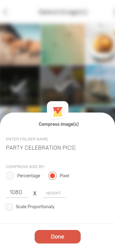 اسکرین شات 5 برنامه Image Compressor|Photo Resizer