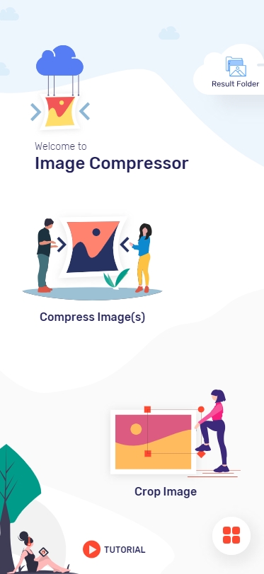 اسکرین شات 2 برنامه Image Compressor|Photo Resizer