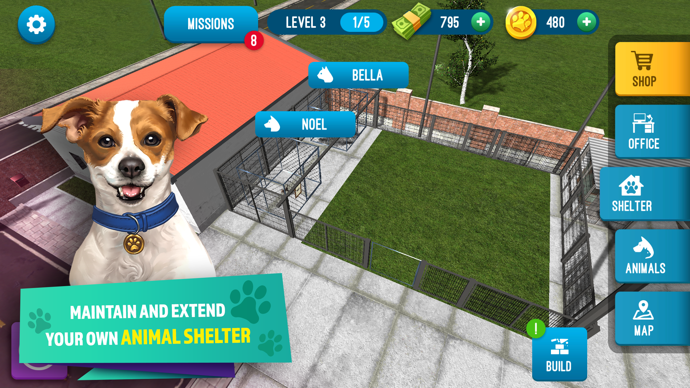 اسکرین شات 1 بازی Animal Shelter Simulator