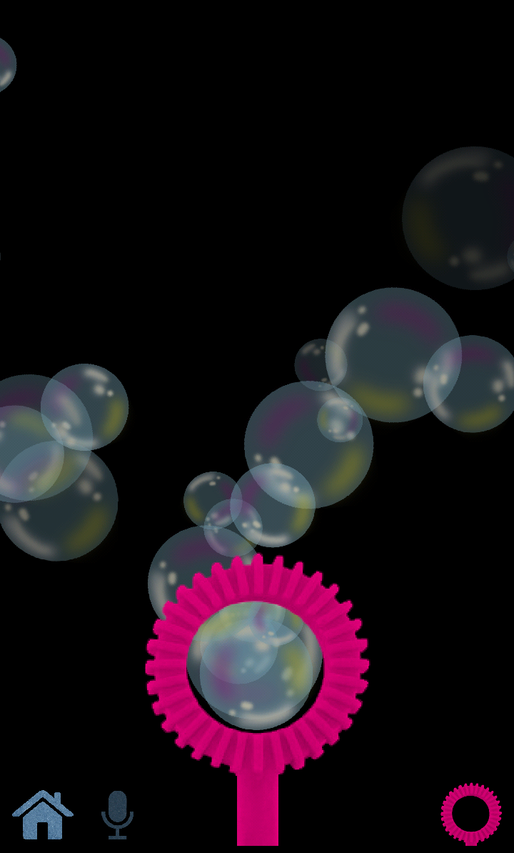 اسکرین شات 1 بازی Soap bubbles simulator