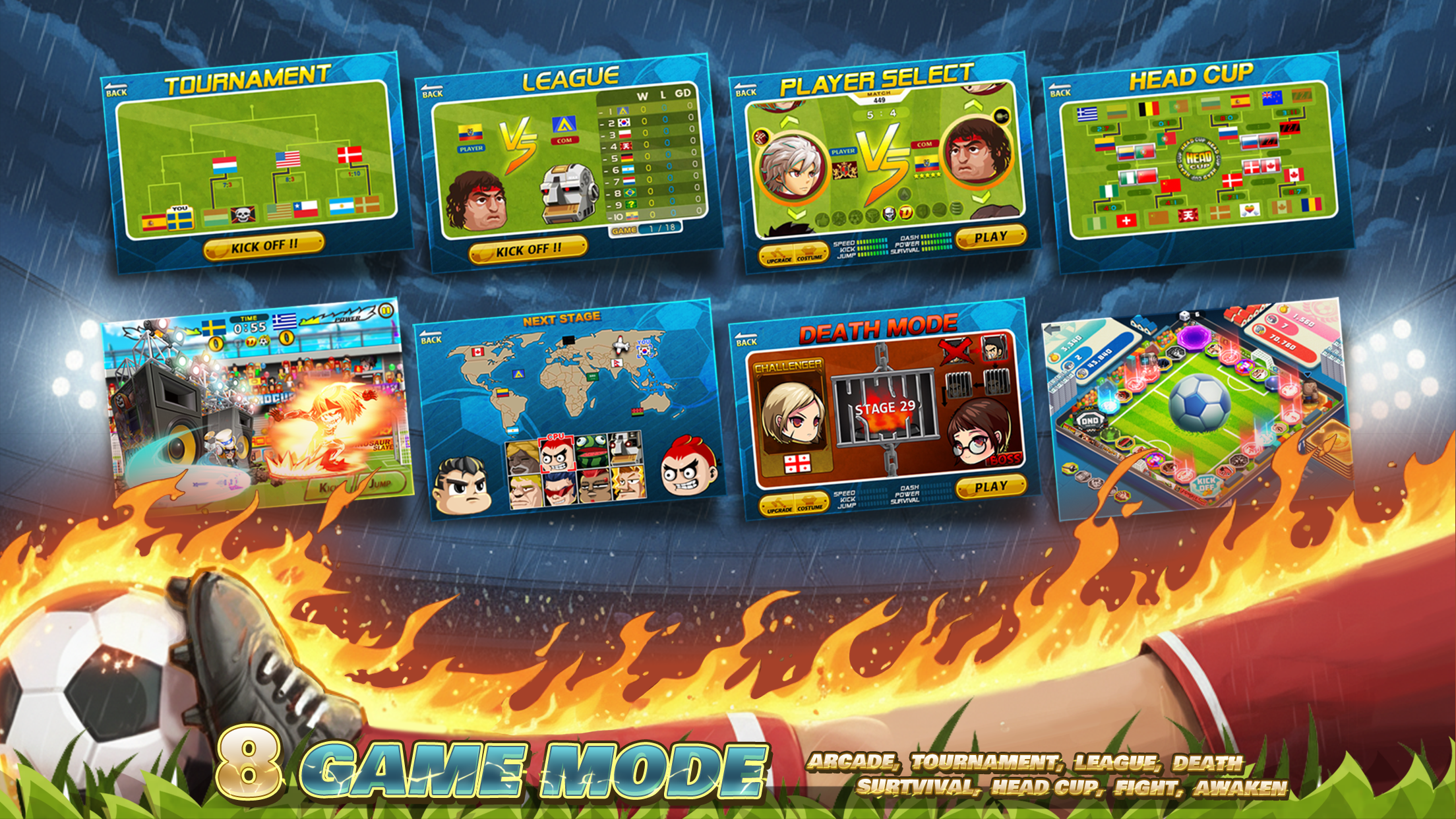 اسکرین شات 2 بازی Head Soccer