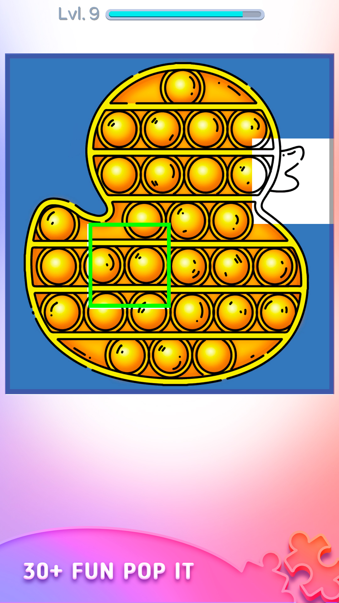 اسکرین شات 6 برنامه Antistress Pop It Game