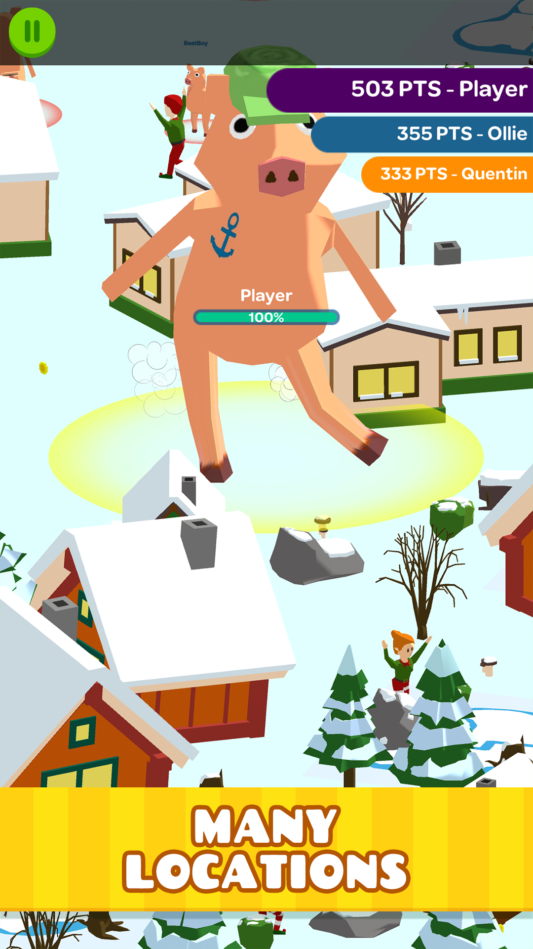 اسکرین شات 6 بازی Piggy .io. games Evolution