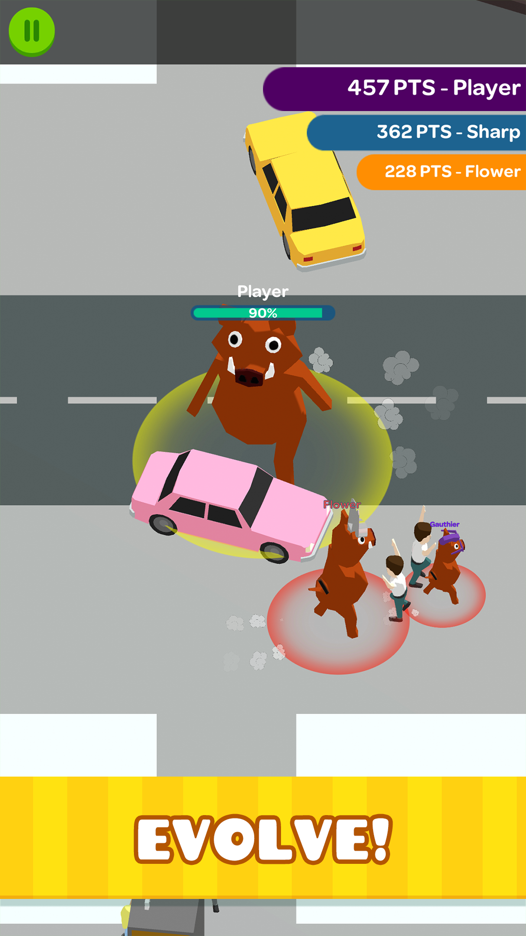اسکرین شات 5 بازی Piggy .io. games Evolution