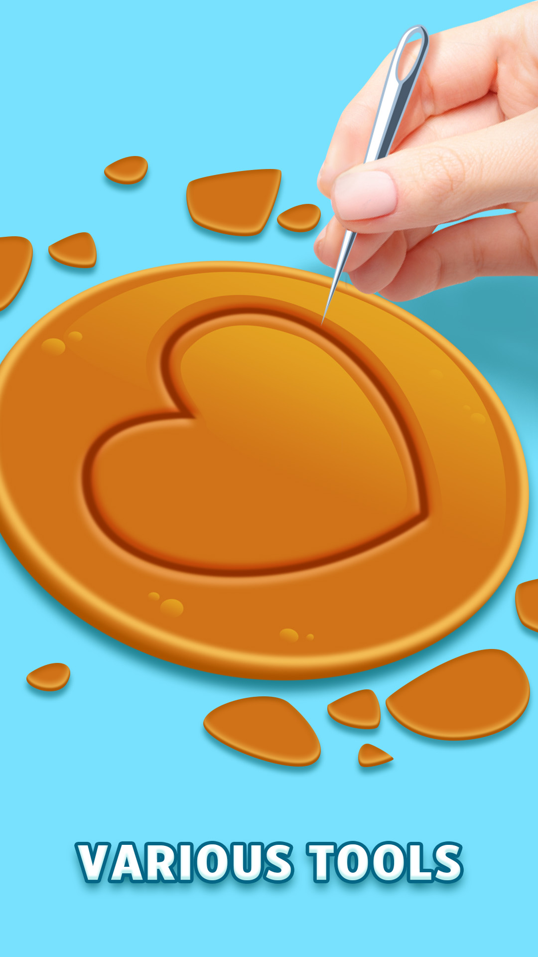 اسکرین شات 4 بازی Dalgona Candy Satisfying Game
