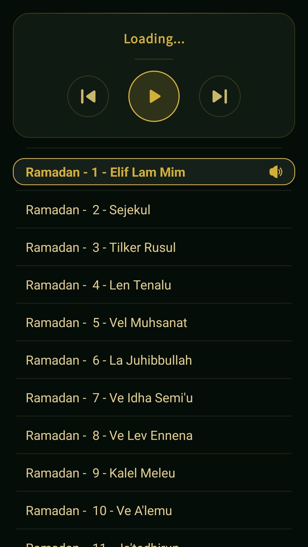 اسکرین شات 6 برنامه Hausa Quran - القرآن