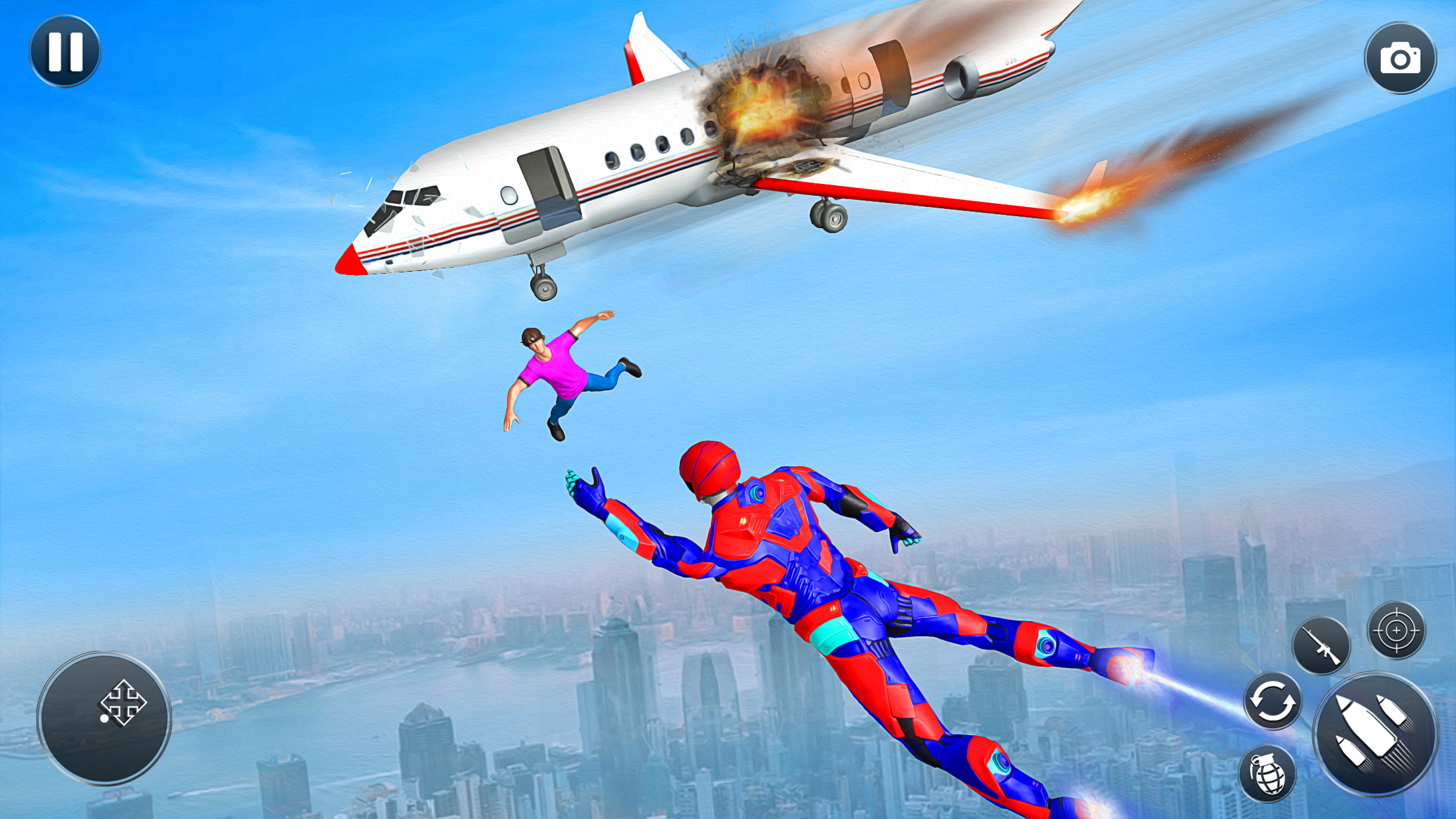 اسکرین شات 6 برنامه Robot Game : Robot Wala Game