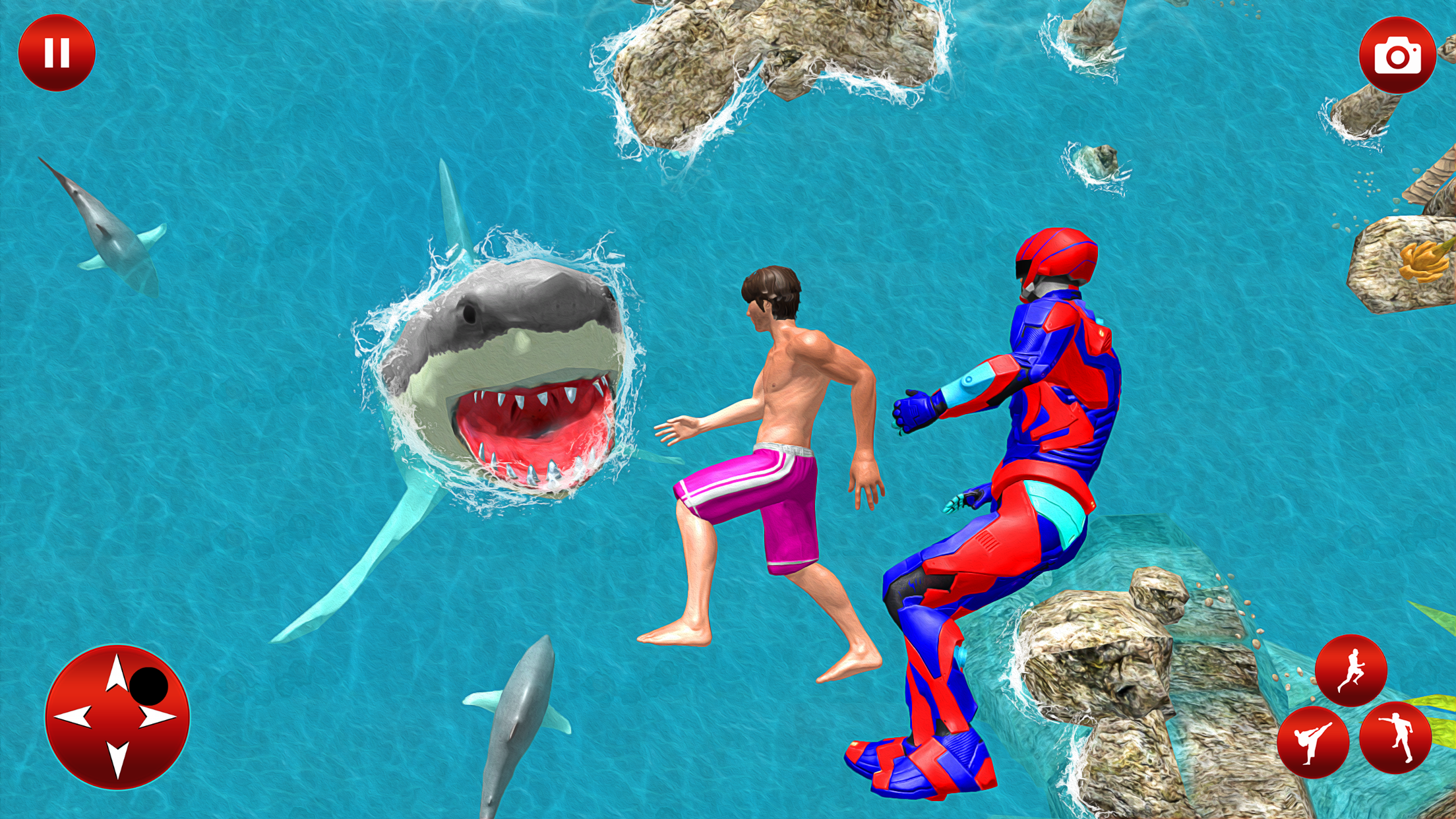 اسکرین شات 5 برنامه Robot Game : Robot Wala Game