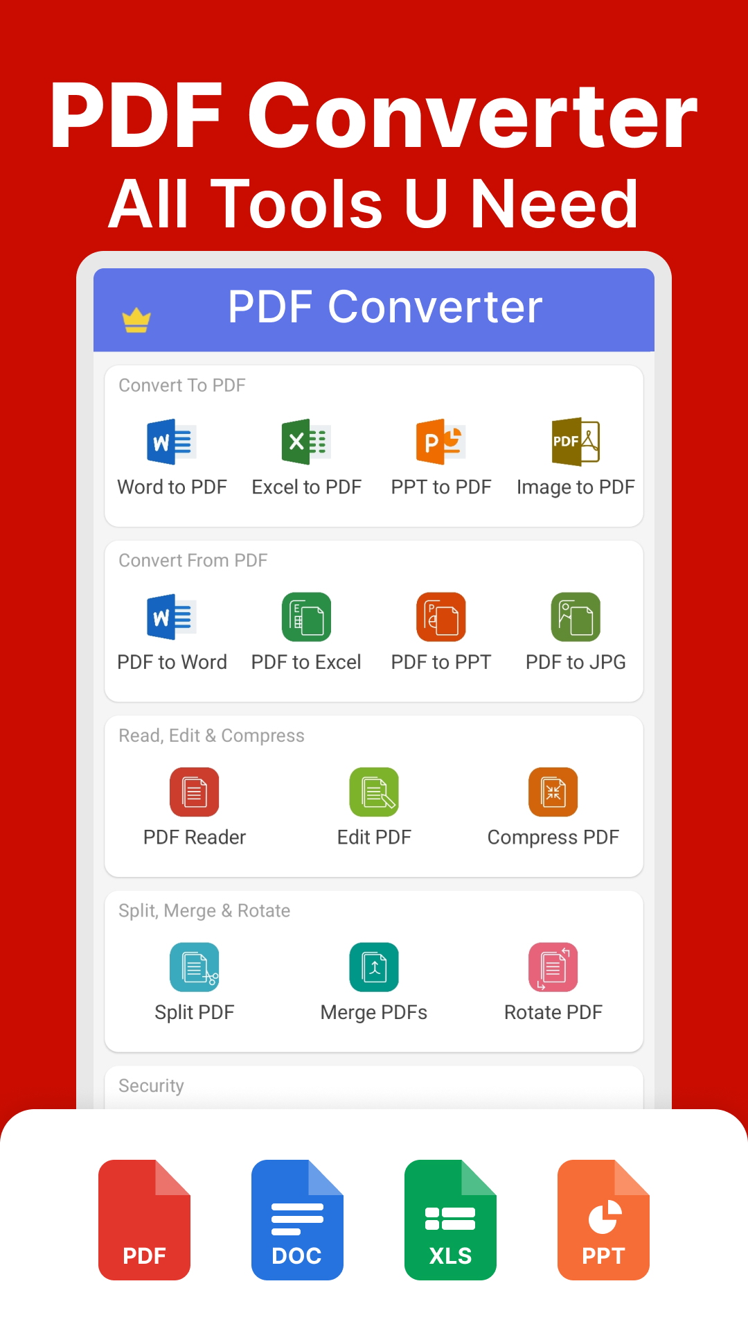 اسکرین شات 4 برنامه Document Reader & Manager