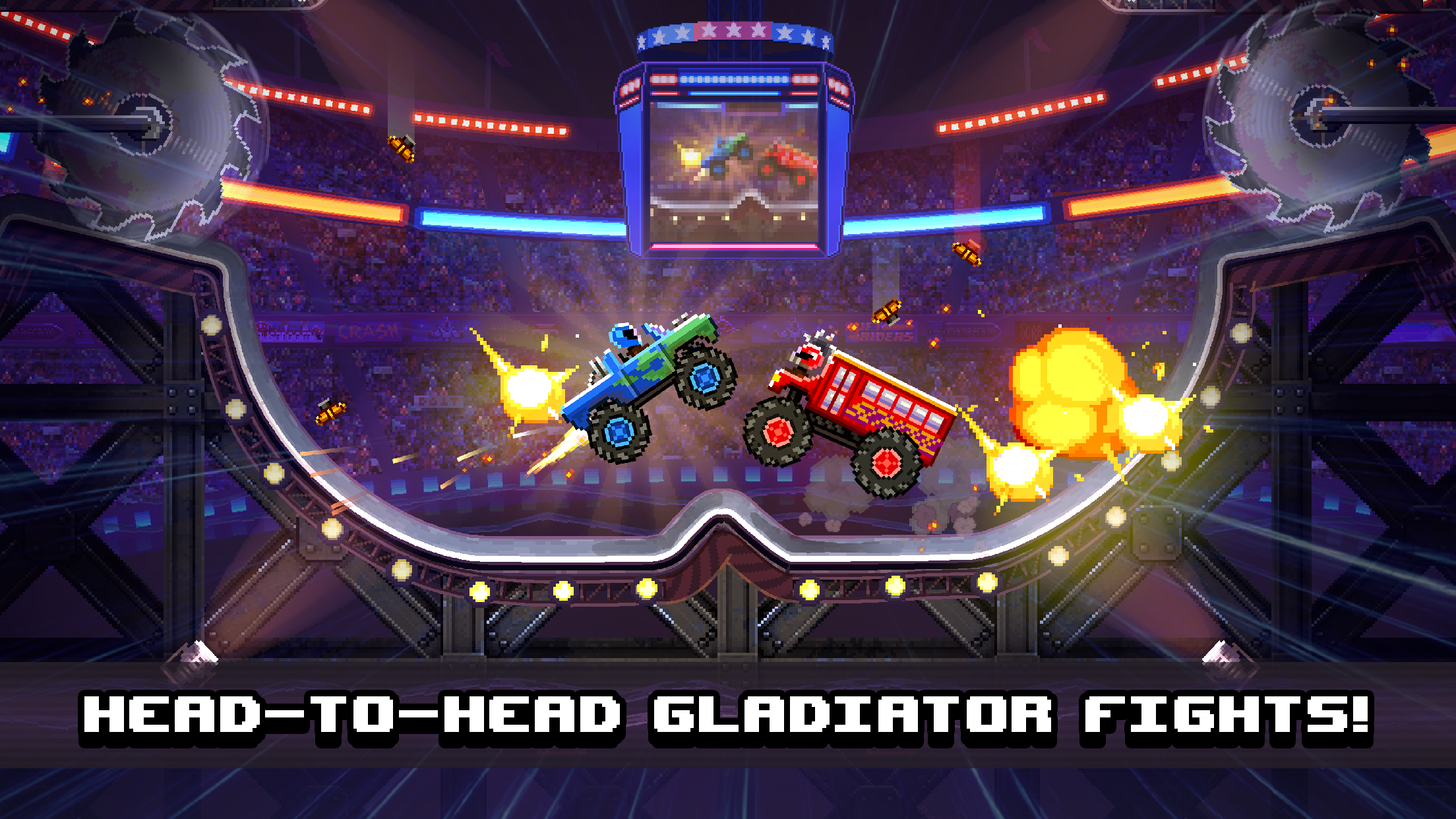 اسکرین شات 1 بازی Drive Ahead! - Fun Car Battles