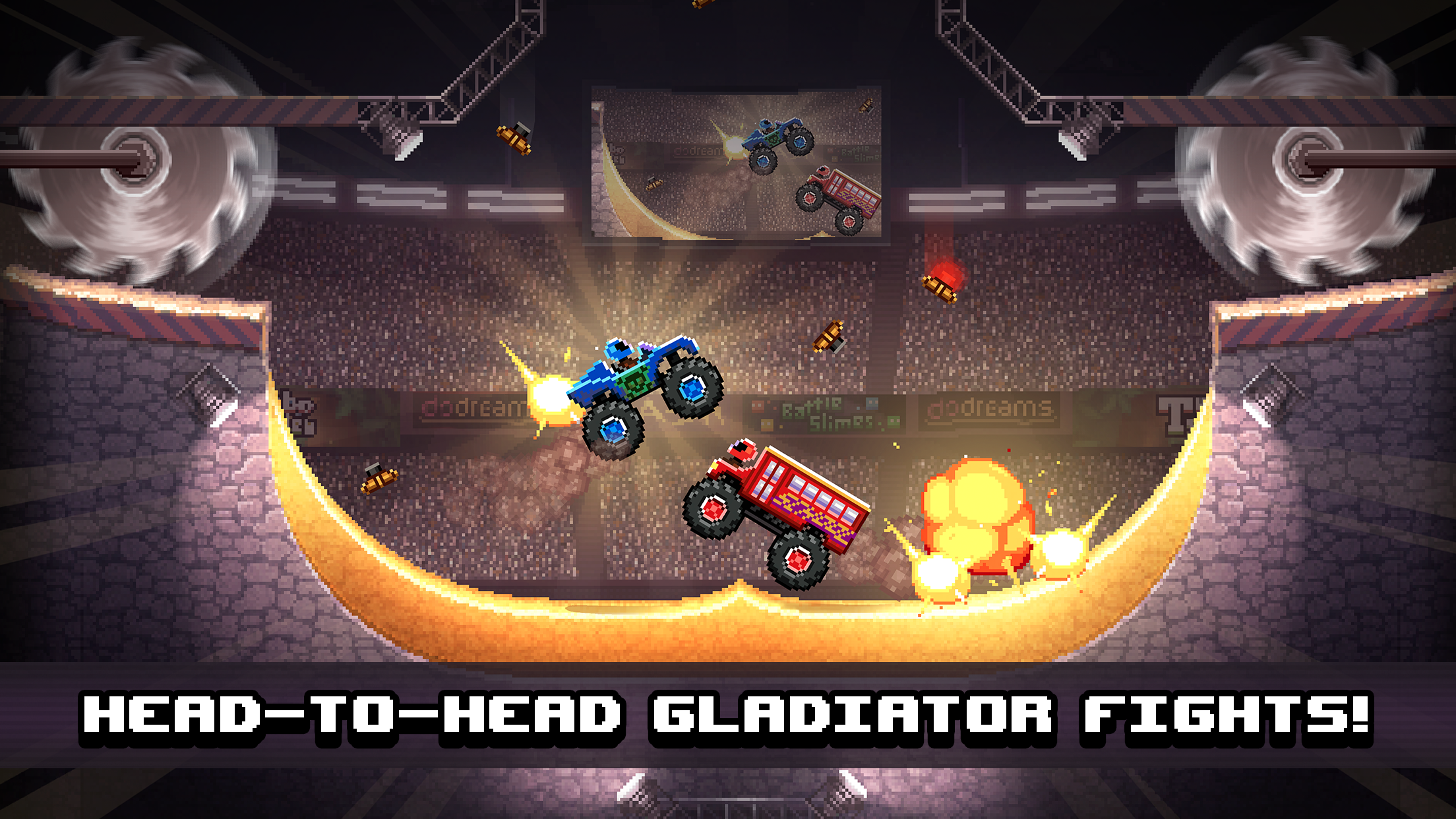 اسکرین شات 1 بازی Drive Ahead! - Fun Car Battles